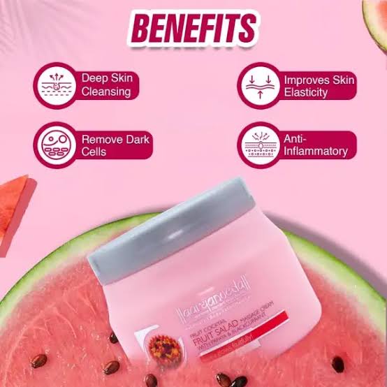 Aryanveda Fruit Salad Massage Cream - 400g