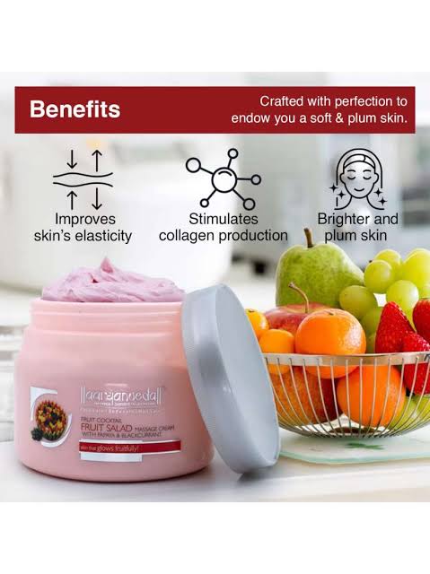 Aryanveda Fruit Salad Massage Cream - 400g
