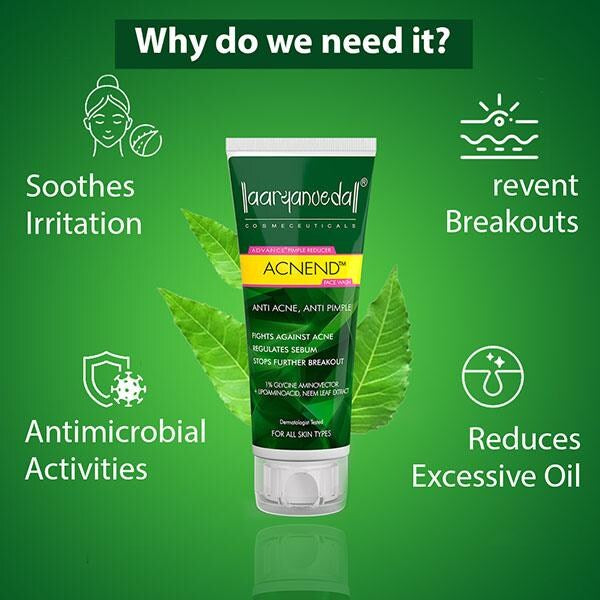 Aryanveda Anti-Acne Face Wash - 60ml