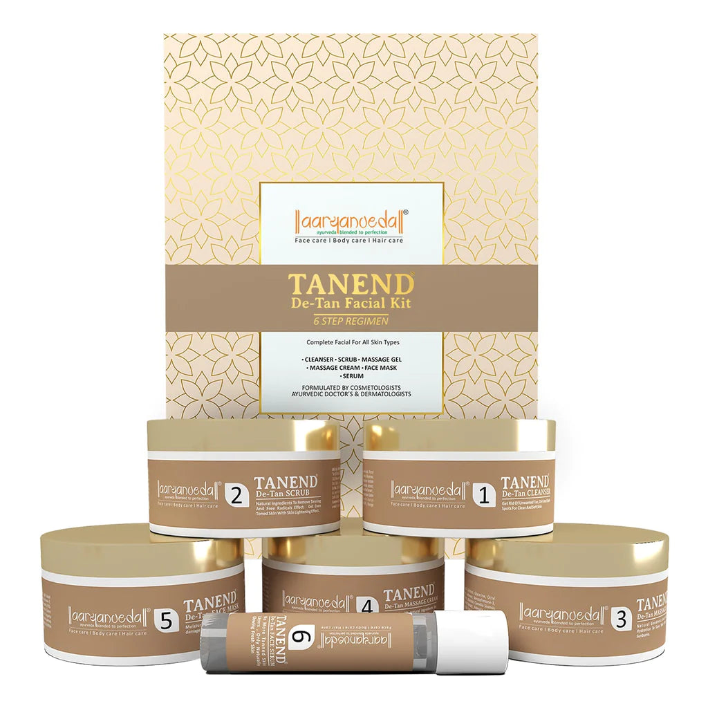 Aryanveda Anti-Tan Facial Kit - 260g