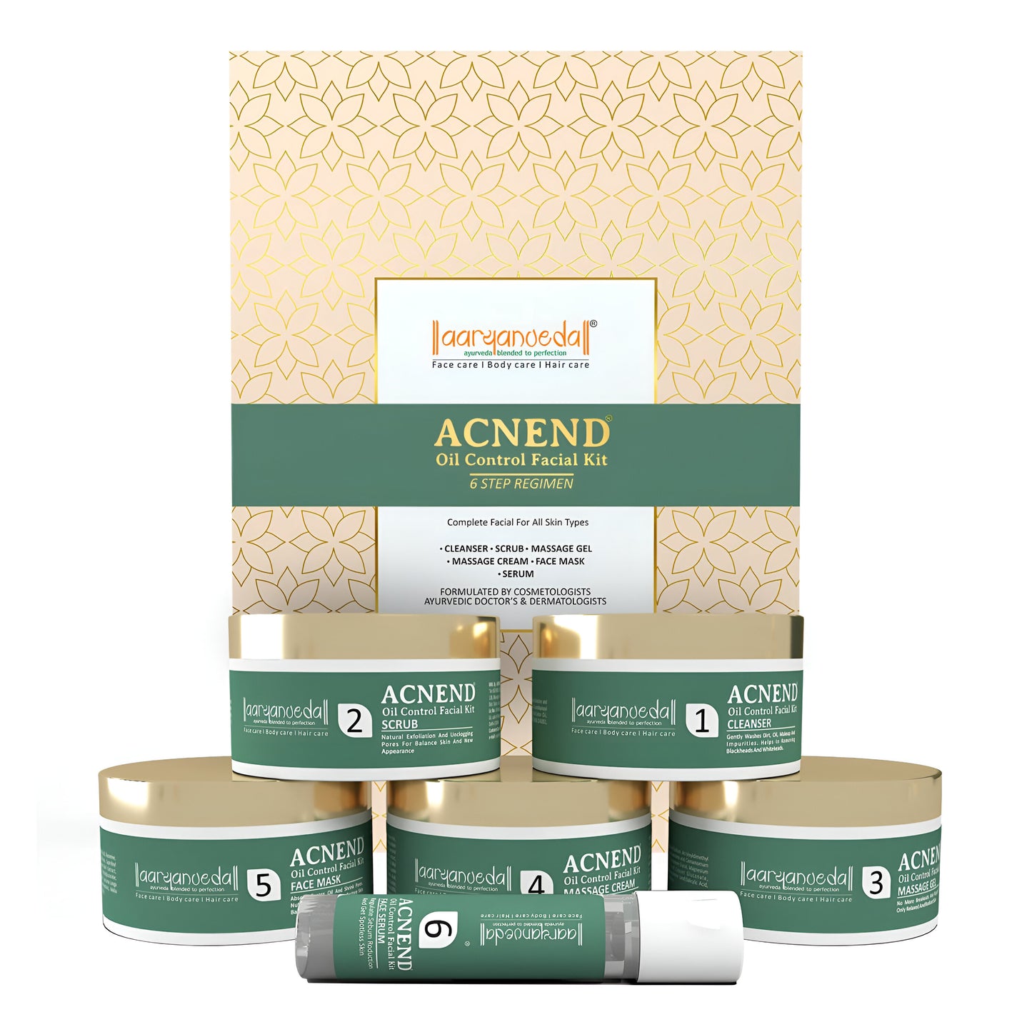 Aryanveda Anti-Acne Facial Kit - 260g