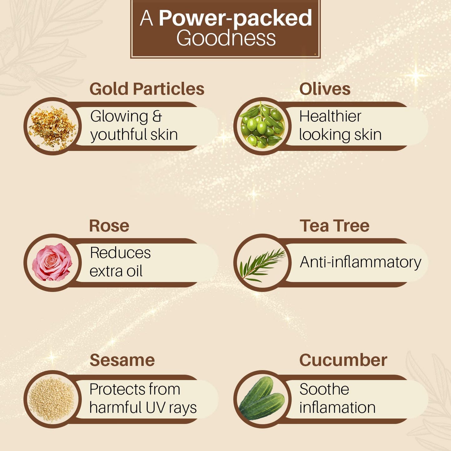 Aryanveda 24 Carat Gold Facial Kit - 510g