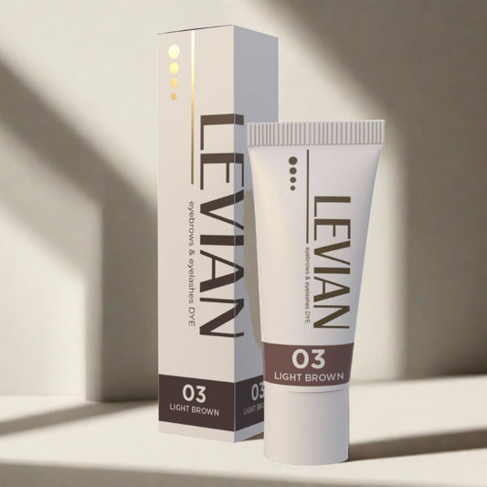 alt="BrowXenna Levian Eyebrow & Eyelash Light Brown Dye (15ml)"