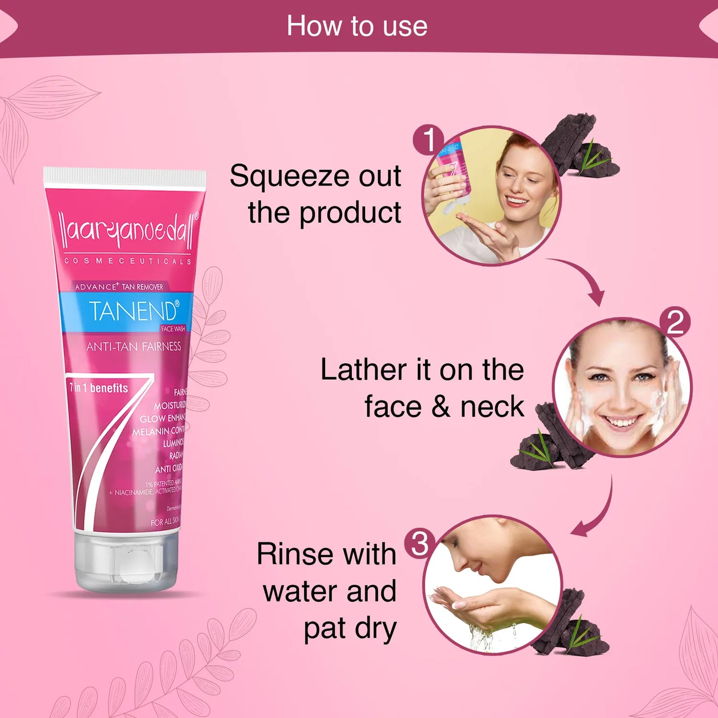 Aryanveda Anti-Tan Face Wash - 60ml