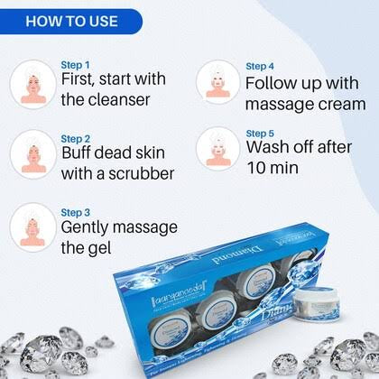 Aryanveda Diamond Facial Kit - 210g