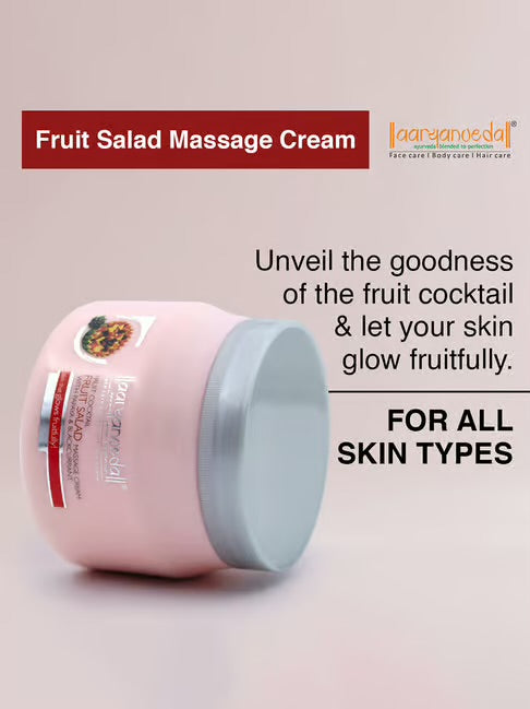 Aryanveda Fruit Salad Massage Cream - 400g