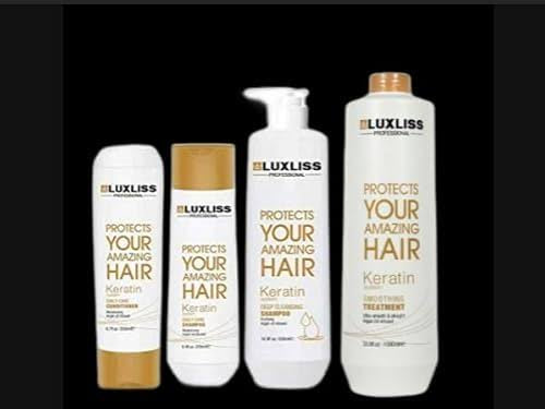 Luxliss/LUXSILK Keratin Original Smooth Treatment Kit -4( No Formaldehyde)