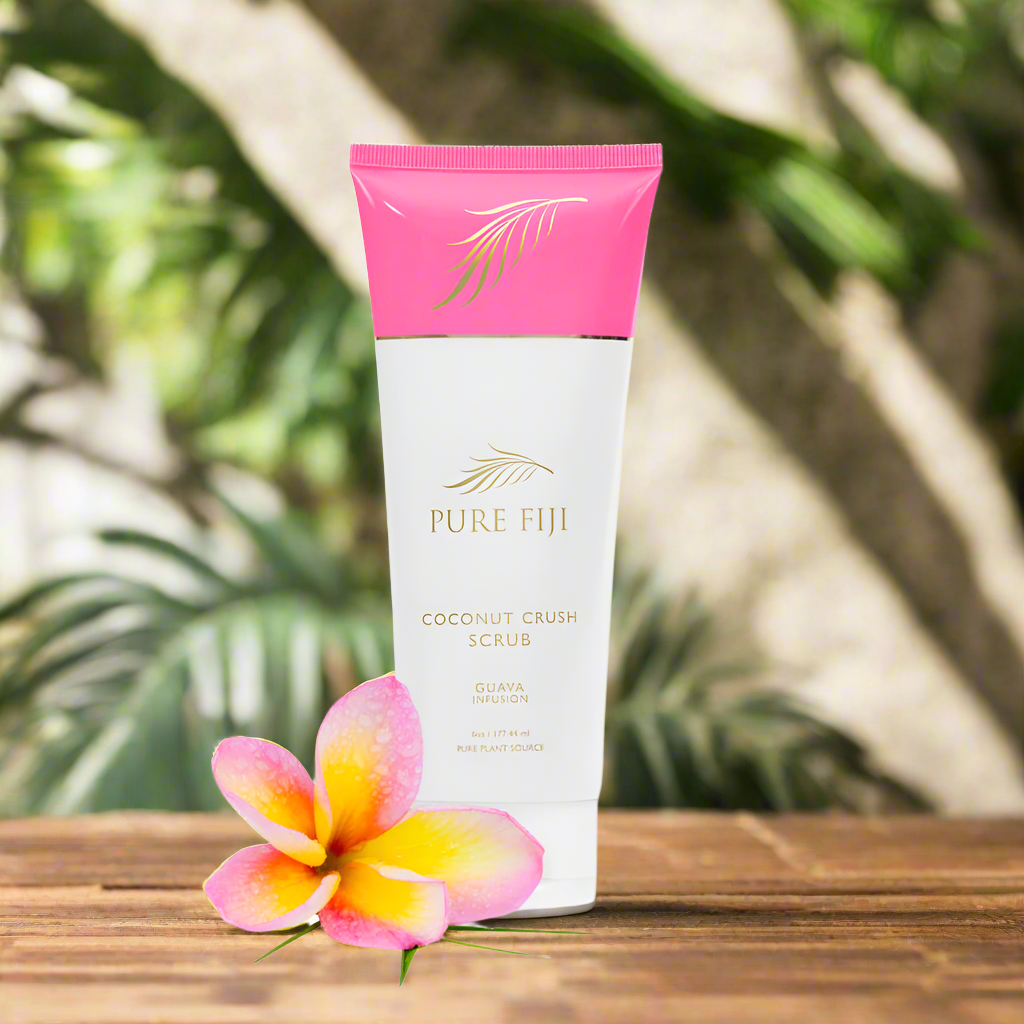 Pure Fiji Coconut Crush Scrub Guava - 177ml