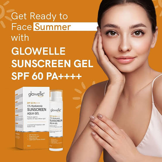 Aryanveda Glowelle Sunscreen Gel SPF 60 - 50ml