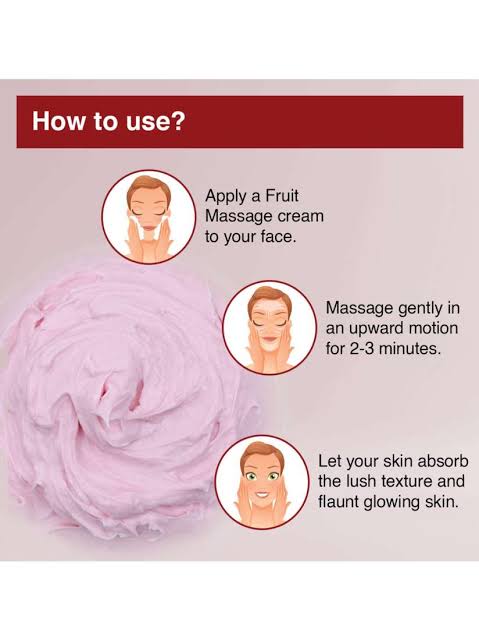Aryanveda Fruit Salad Massage Cream - 400g
