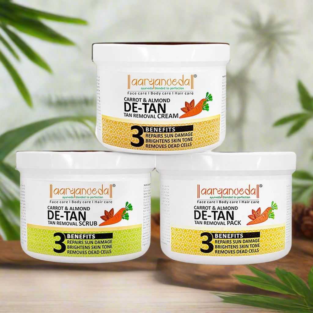 Aaryanveda De-Tan Combo For Instant Tan Removal