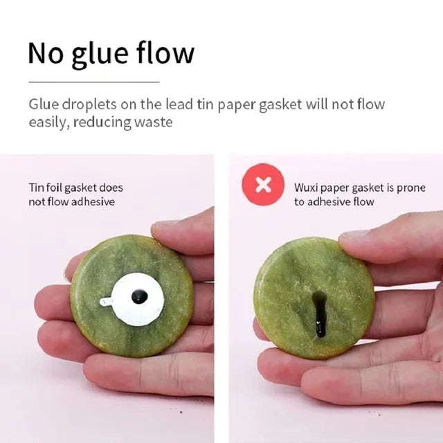 Jade Stone Glue Holder Stand - 1pc
