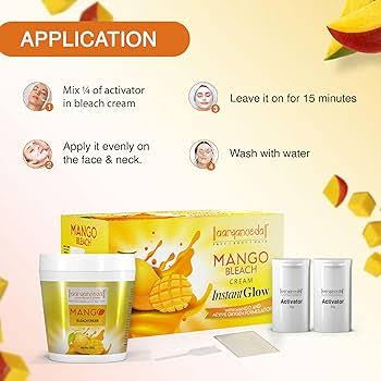 Aryanveda Mango Bleach Cream - 276g