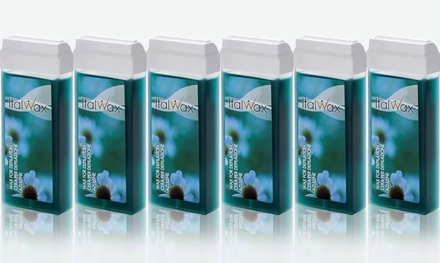 Ital Wax Cartridge Roll on Azulene 100gms - 6 pieces