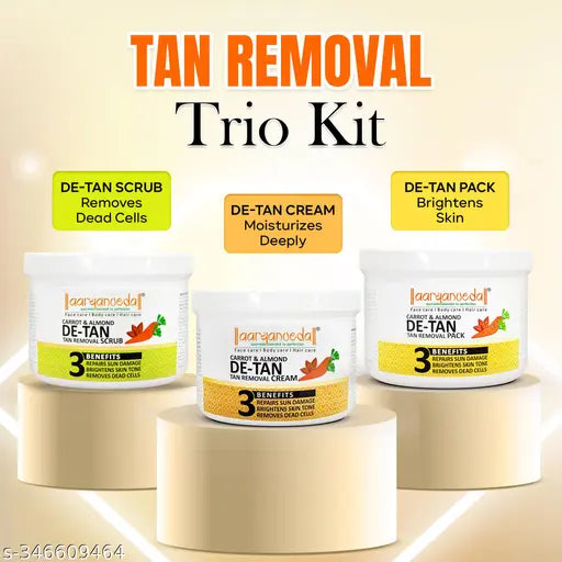 Aaryanveda De-Tan Combo For Instant Tan Removal