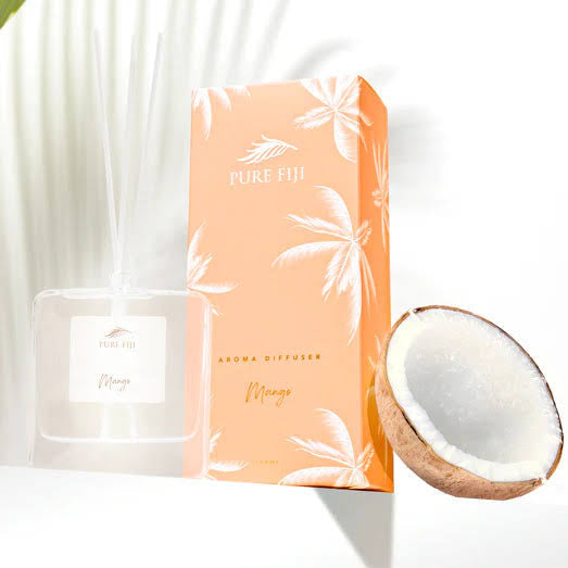 Pure Fiji Gift Pack Palm Collection Aroma Diffuser (100ml)- GFT Mango