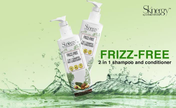 SkinEnergy Frizz Free 2 in 1 Shampoo and Conditioner 200ml