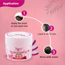 Red onion hair loss control mask