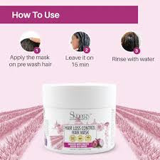 Red onion hair loss control mask