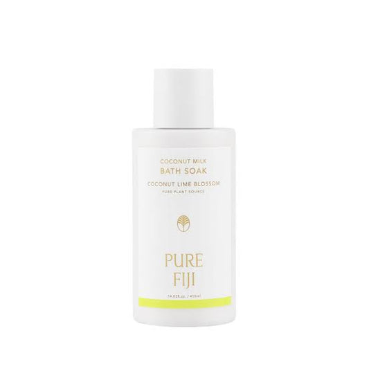 Pure Fiji Milk Bath Soak 415ml Lime Blossom