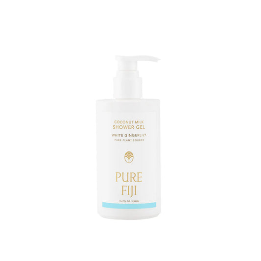 Pure Fiji Shower Gel 280ml White Gingerlily