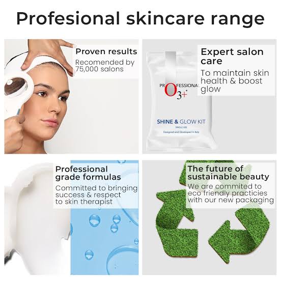 O3+Professional Shine and Glow Facial Kit