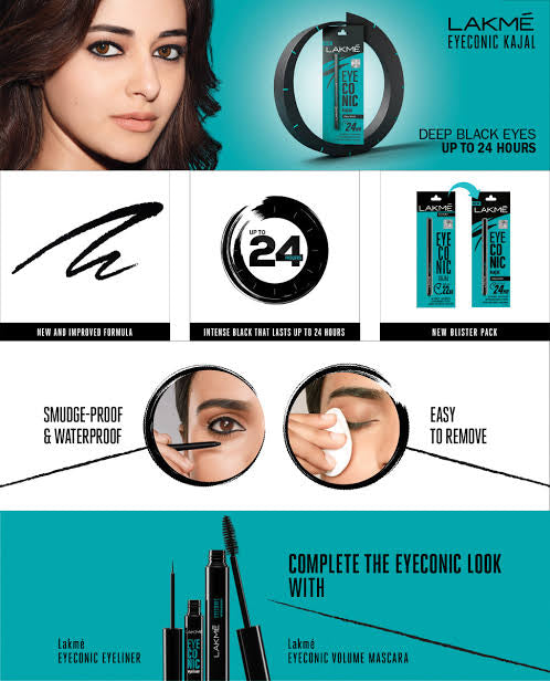 Lakmé kajal black