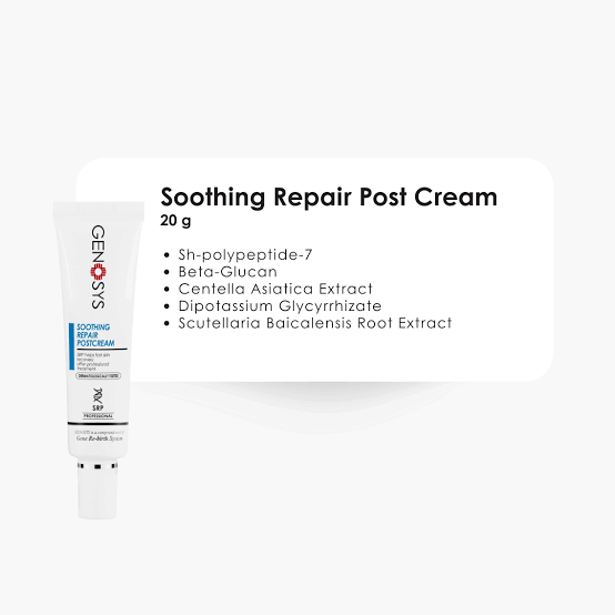 Genosys Intensive Hydrating Soothing Repair Post Cream 20gms