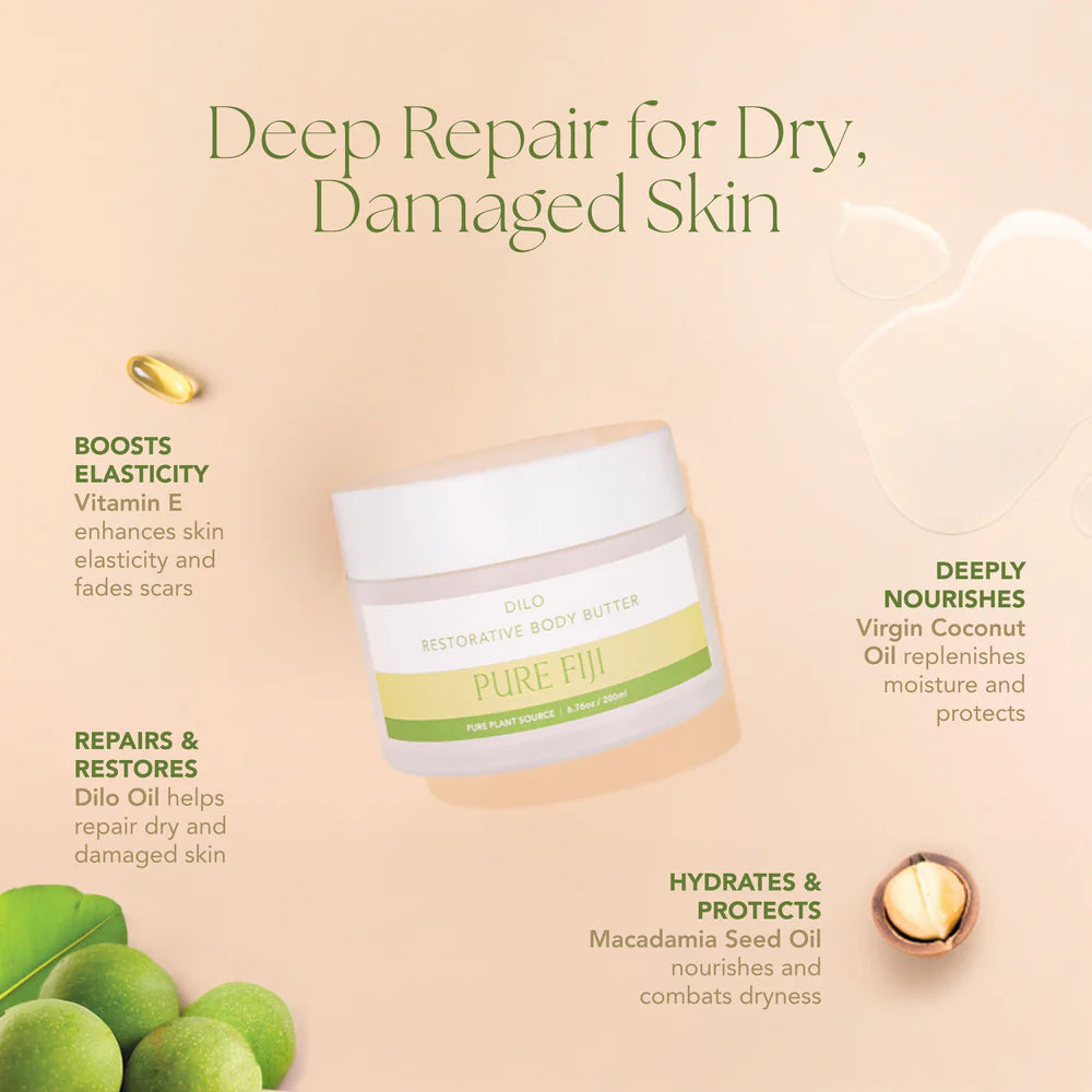 Pure Fiji Dilo Rescue Body Butter 200ml
