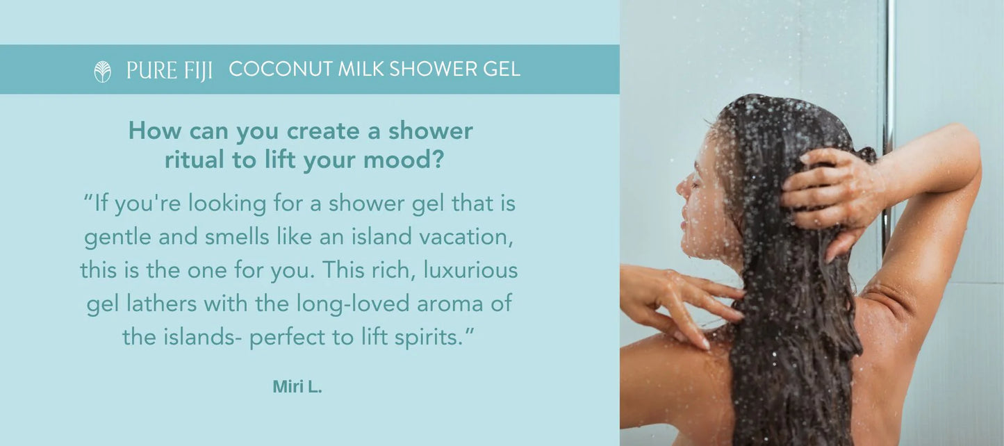 Pure Fiji Shower Gel Coconut 280mls