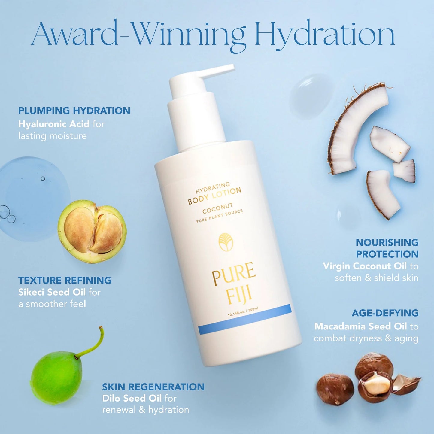 Pure Fiji Body Lotion Coconut - 300ml