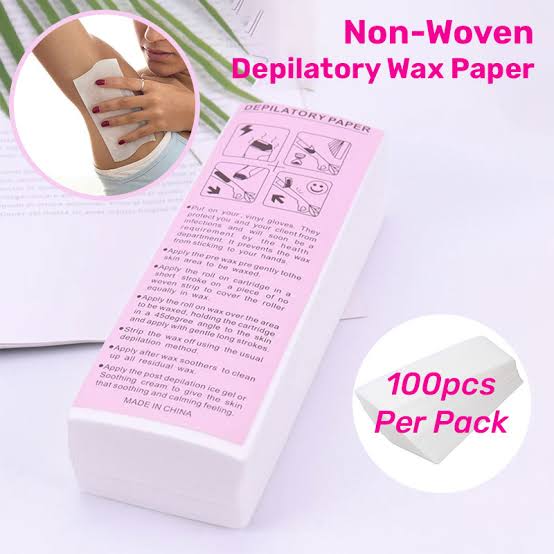 Wax Strips Pack of 100 ( small pack) Wholesale