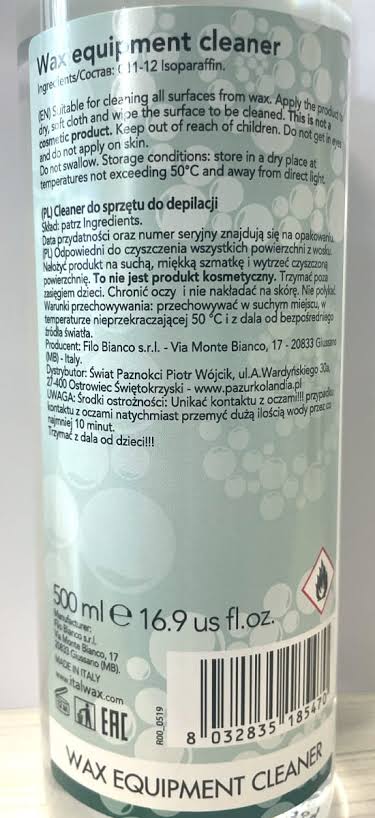 ItalWax Wax Equipment Cleaner (500ml)