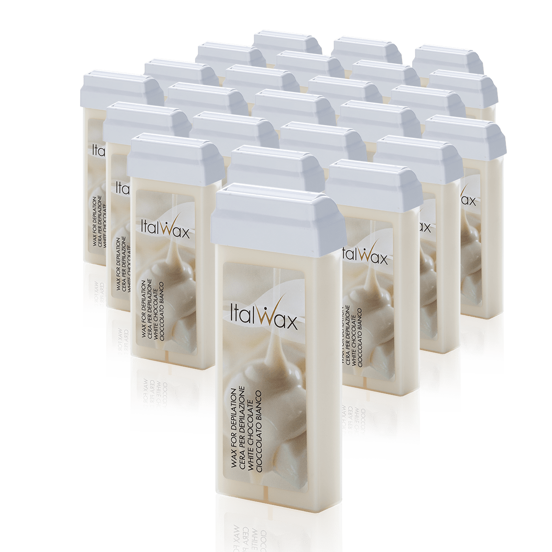 ItalWax White Chocolate Cartridge Wax (6pcs x 100ml)