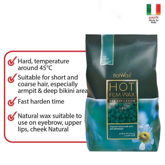 ItalWax Azulene Green Hot Film Wax - 1kg