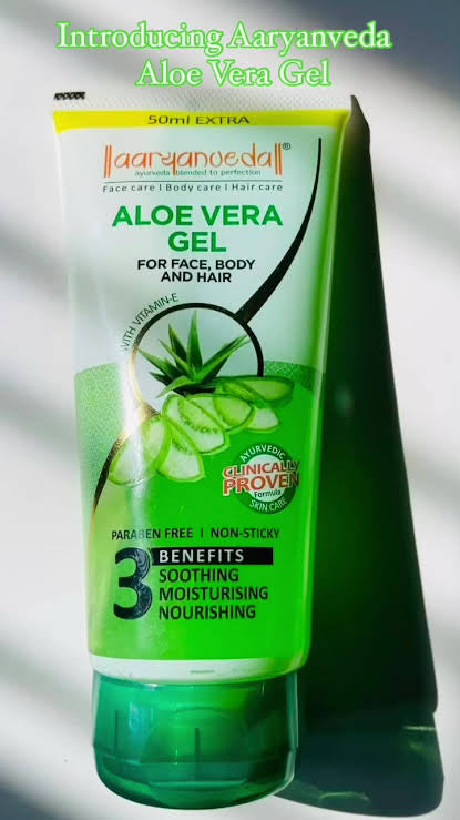 Aryanveda Aloe Vera Gel for Face, Body and Hair - 150g