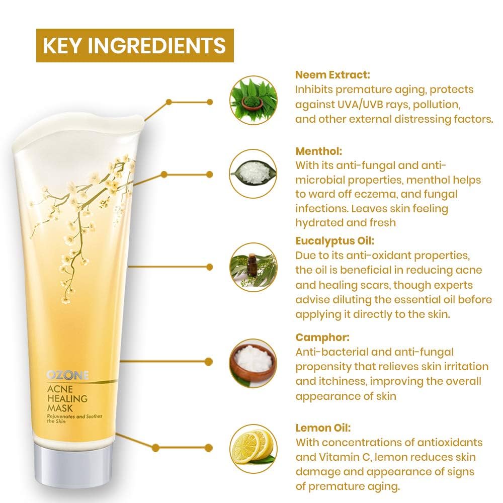 Ozone Face Mask 100gms ( Cooling and Soothing )