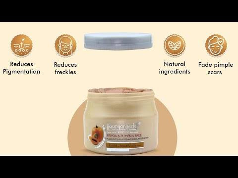 Aryanveda Papaya & Pumpkin Face Pack 400gm