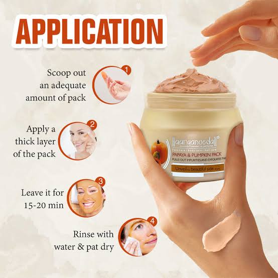 Aryanveda Papaya & Pumpkin Face Pack 400gm