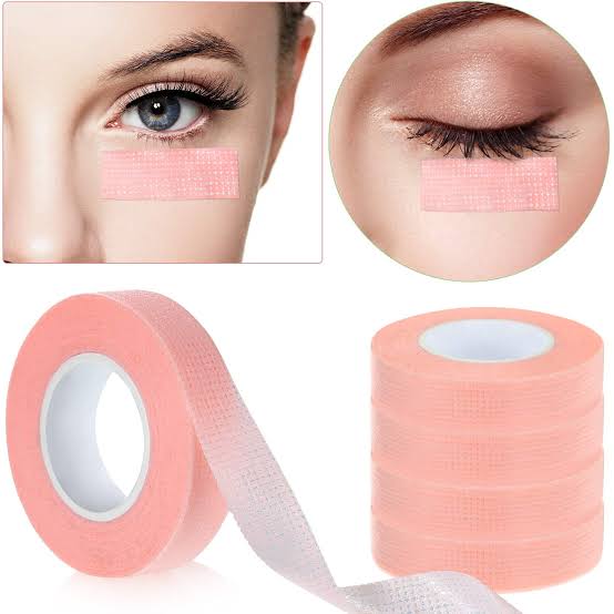 Pink Eyelash Tape - 1pc