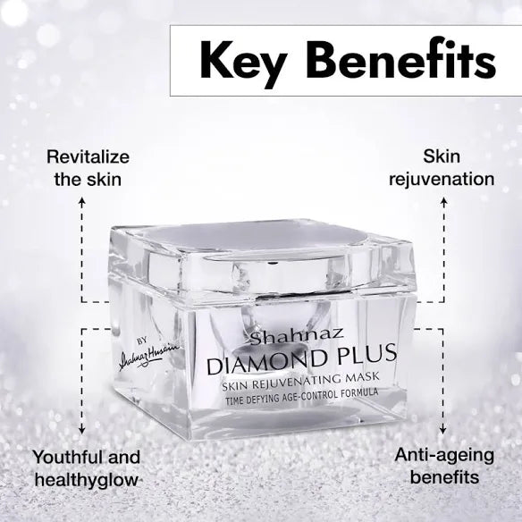 Shahnaz Husain Diamond Skin Mask - 50g