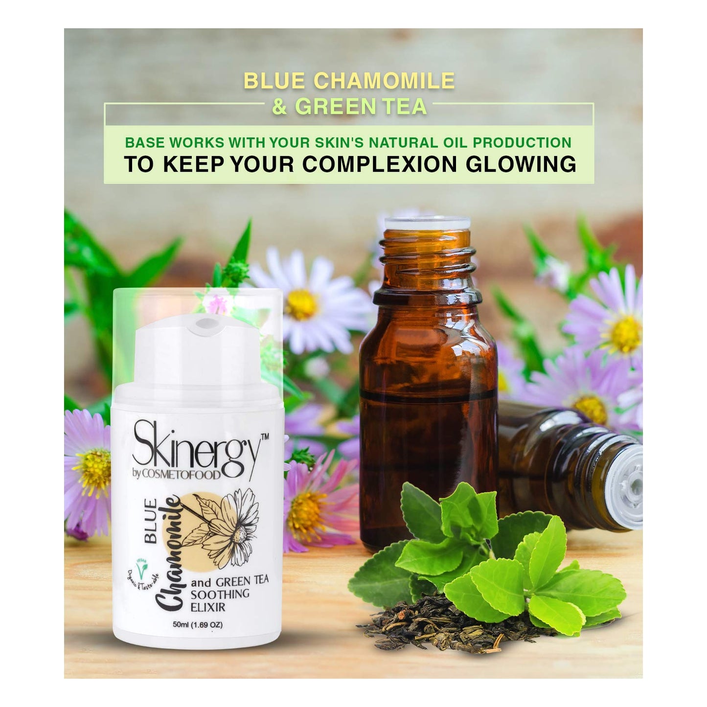 SkinEnergy Chamomile and Green Tea Elixir - 50ml