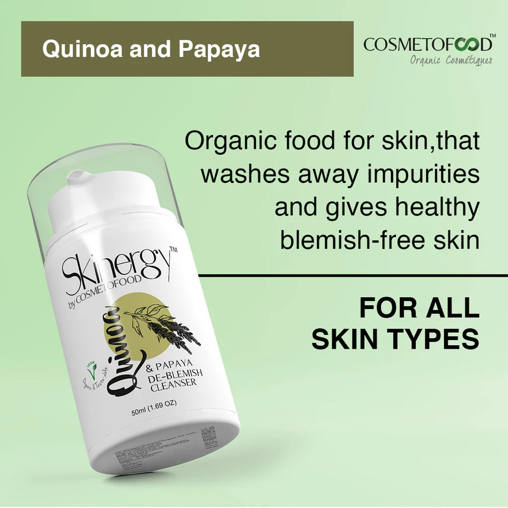 SkinEnergy Quinoa and Papaya De-Blemish Cleanser - 50ml