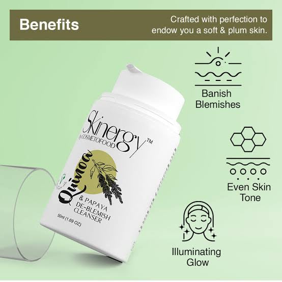 SkinEnergy Quinoa and Papaya De-Blemish Cleanser - 50ml