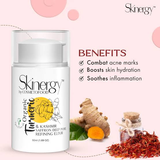 SkinEnergy Turmeric and Saffron Elixir - 50ml