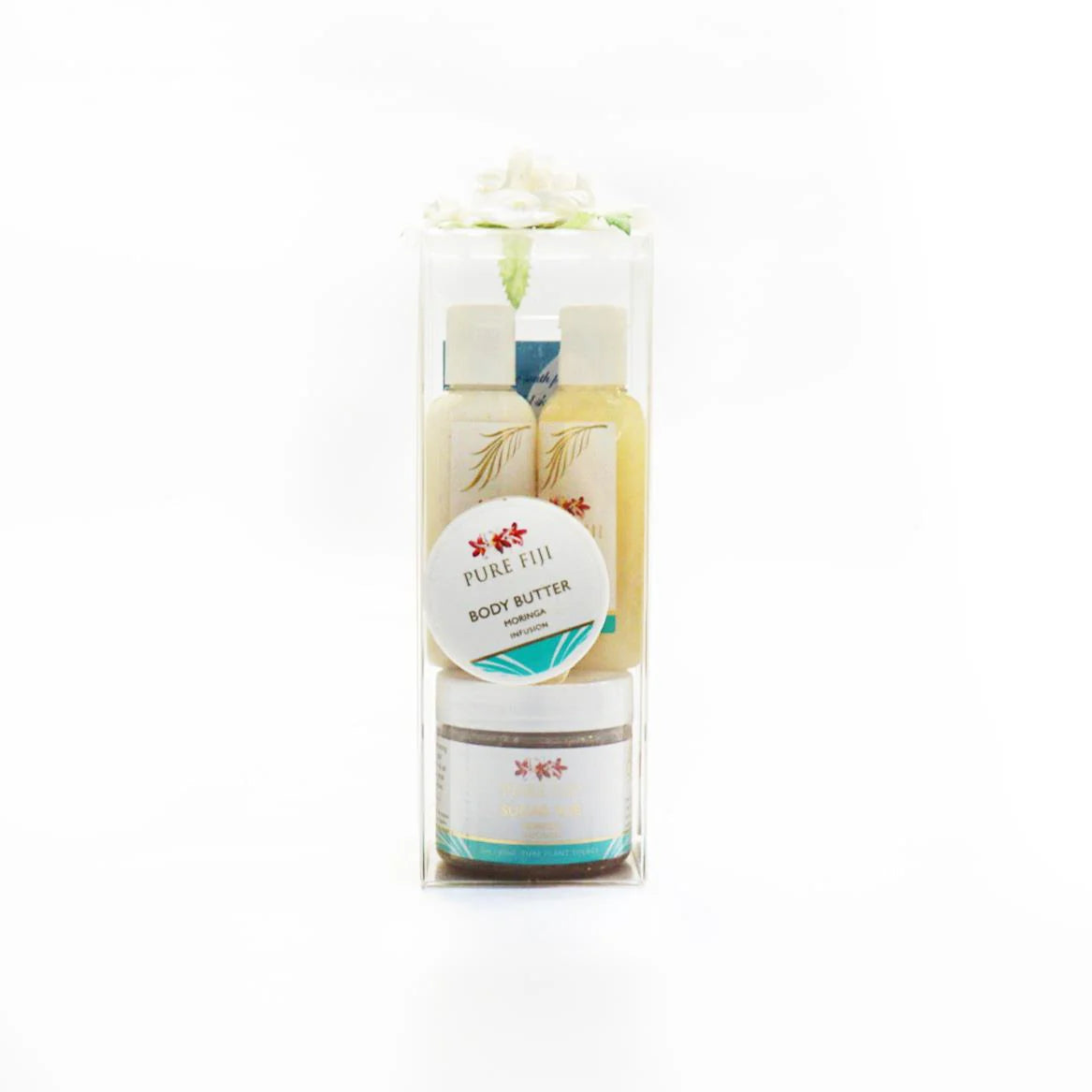 Pure Fiji Glow Spa Gift Set Moringa (Pack of 4)
