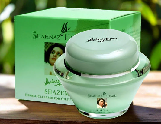 Shahnaz Husain ShaZema Herbal Cleanser 40gm Front Face