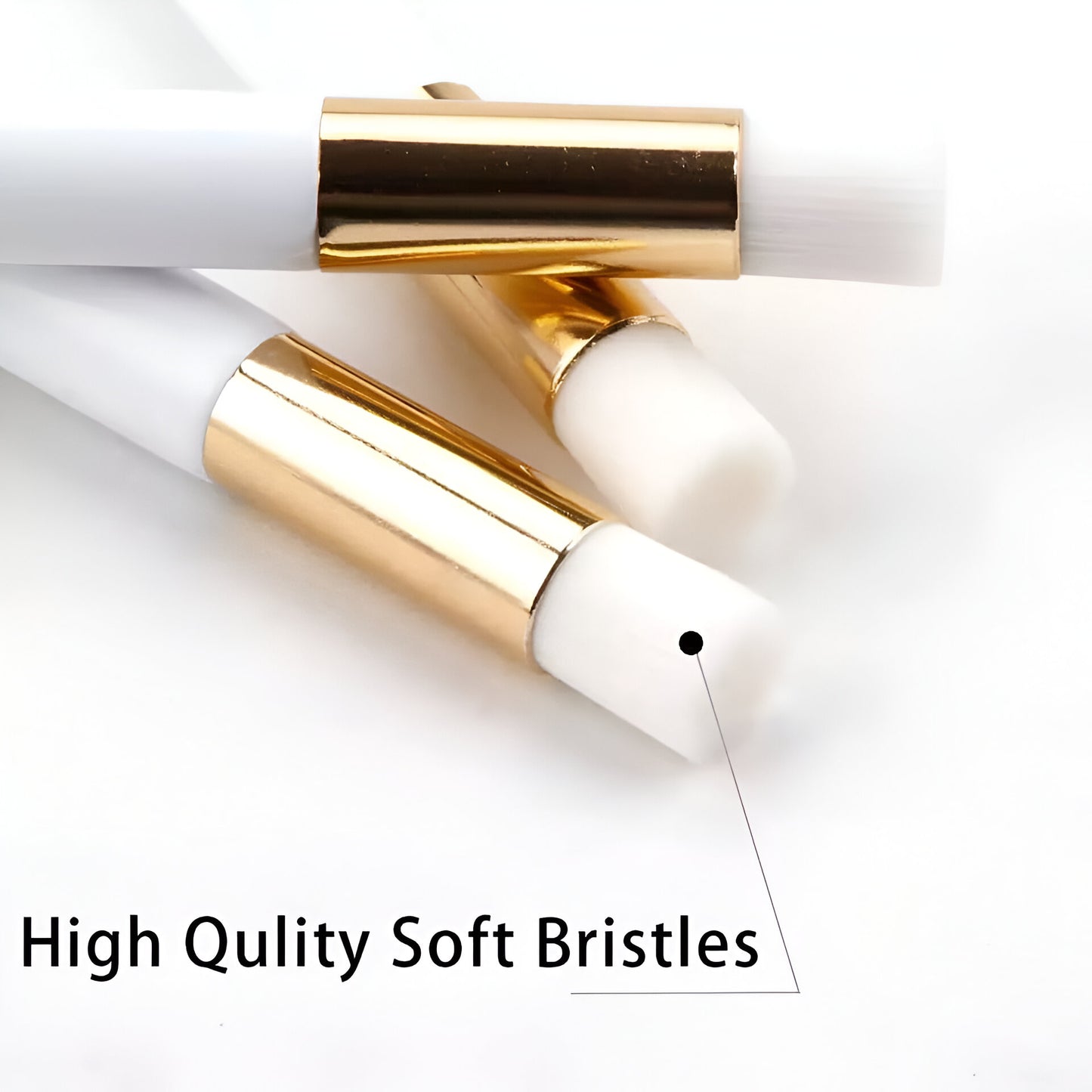 White Eyelash Cleansing Brush - 1pc
