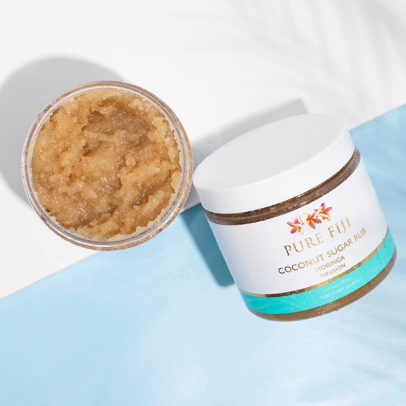 Pure Fiji Sugar Rub 300ml Moringa