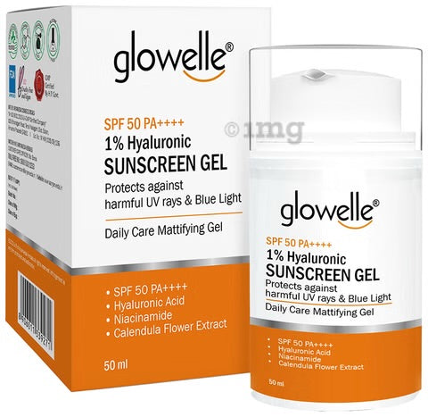 Aryanveda Glowelle Sunscreen Gel SPF 60 - 50ml